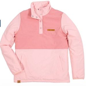 Simply Southern - NWT PINK 1/4 SNAP PULLOVER - Size Small